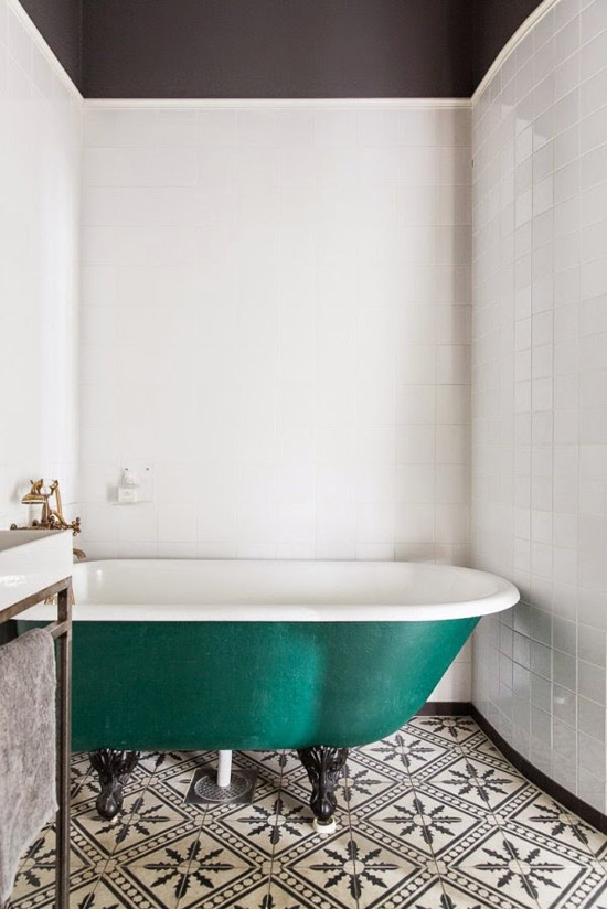 Een prachtige badkamer in Malmö!