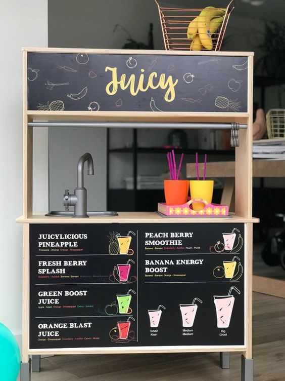 IKEA Duktig speelgoedkeuken hacks stickers krijt ikea duktig speelgoedkeuken hacks stickers