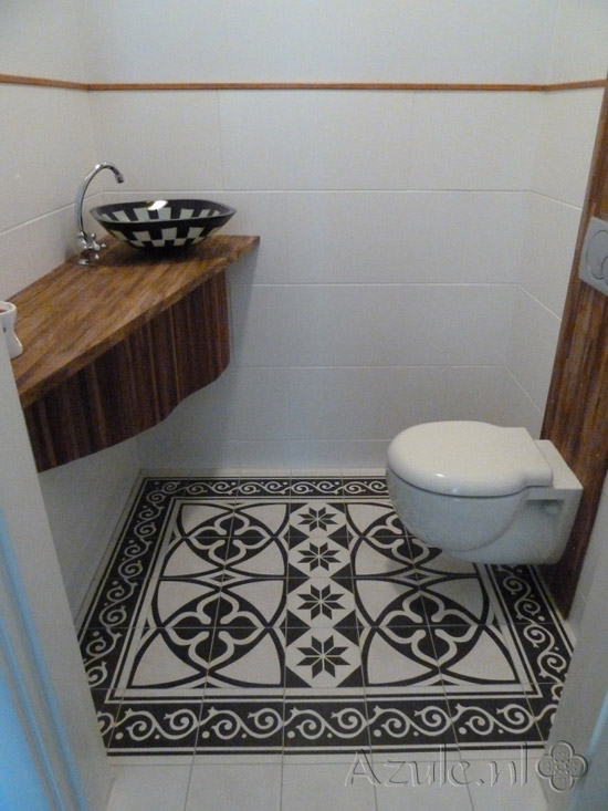 Portugese tegels voor toilet
