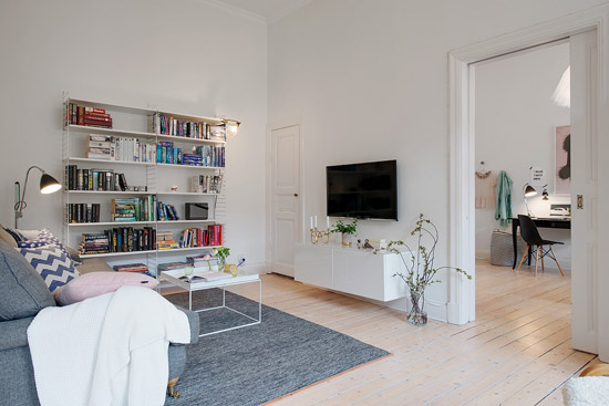 Een mooi Scandinavisch woonkamer