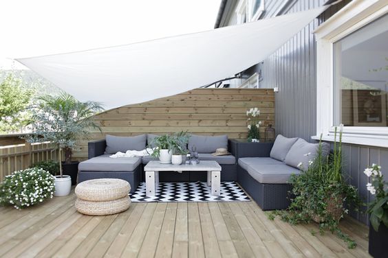 Tuin luifel Schaduwdoek Tuin luifel Schaduwdoek