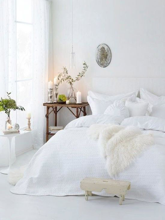 Witte slaapkamer –