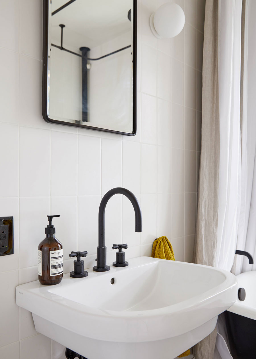 De mooie vintage badkamer van architecte Jess Thomas