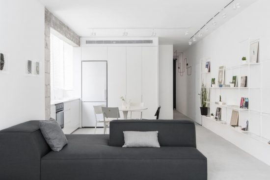 Een minimalistisch appartement