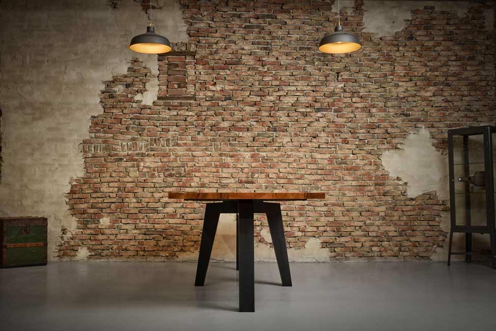 eettafel op maat stalen onderstel casper rutges eettafel op maat stalen onderstel casper rutges