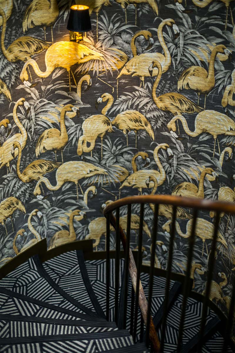 flamingo behang hotel snob flamingo behang hotel snob