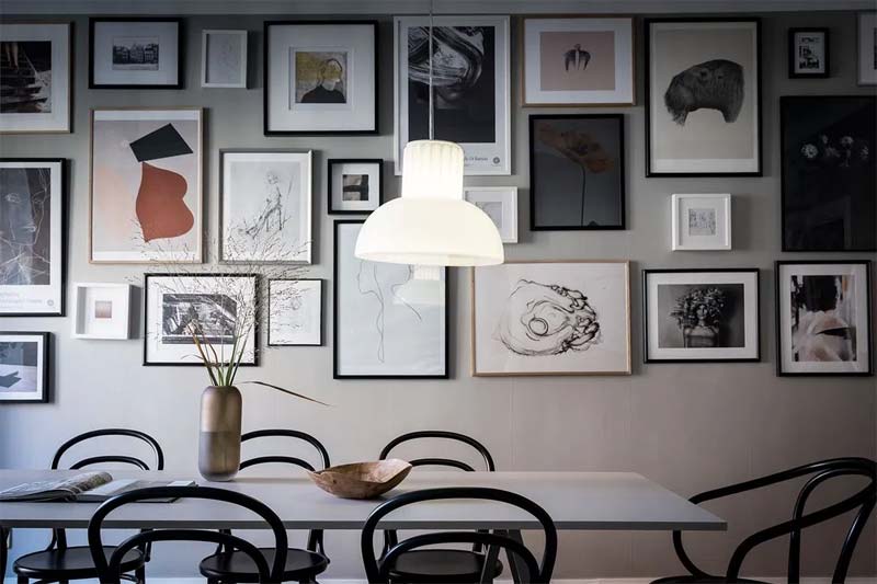 gallery wall eettafel gallery wall eettafel