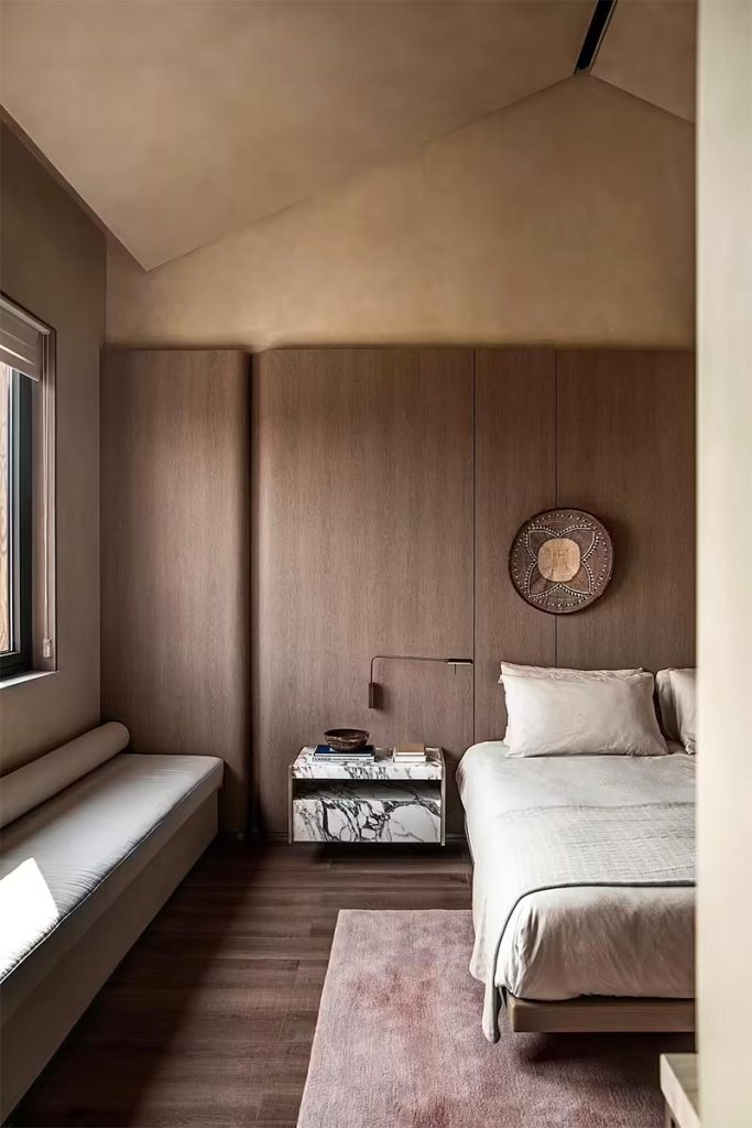 grote slaapkamer bed hoofdbord op maat
