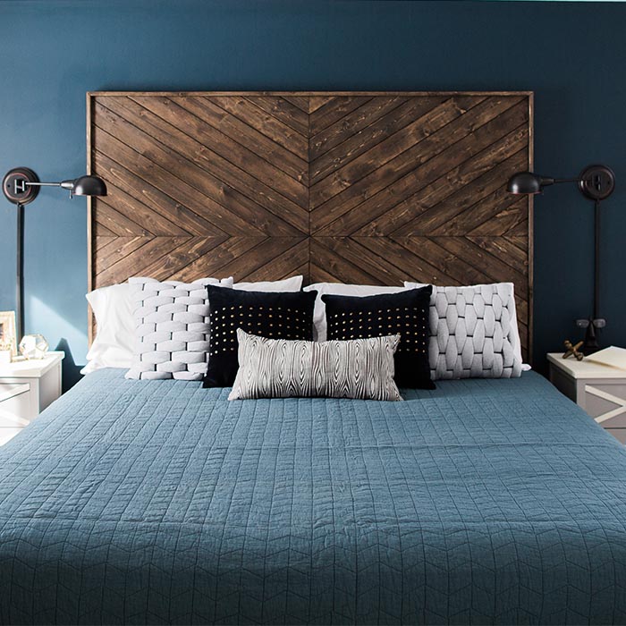 Hoofdbord ideeën houten plank Hoofdbord ideeën houten plank