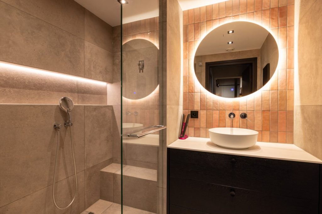 hotel chique badkamer wastafel