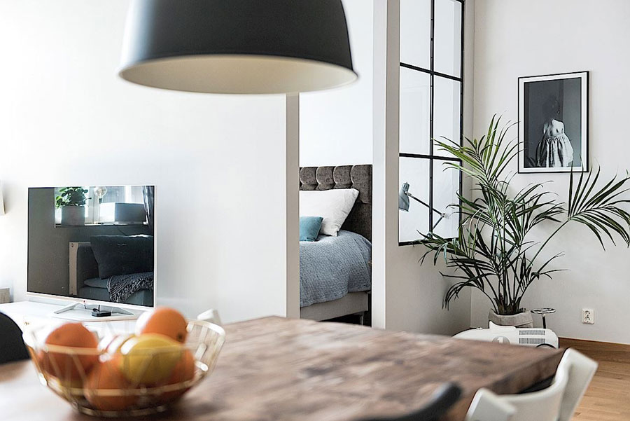 In dit appartement is een extra slaapkamer open een hele leuke manier gecreëerd! In dit appartement is een extra slaapkamer open een hele leuke manier gecreëerd!