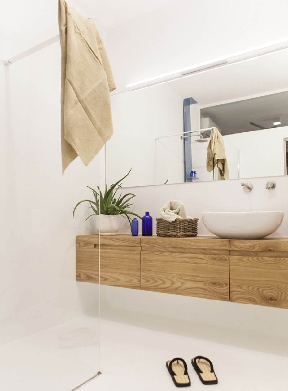 Inloopdouche in badkamer