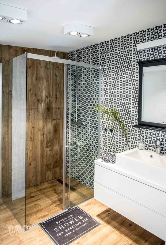 Inloopdouche in badkamer