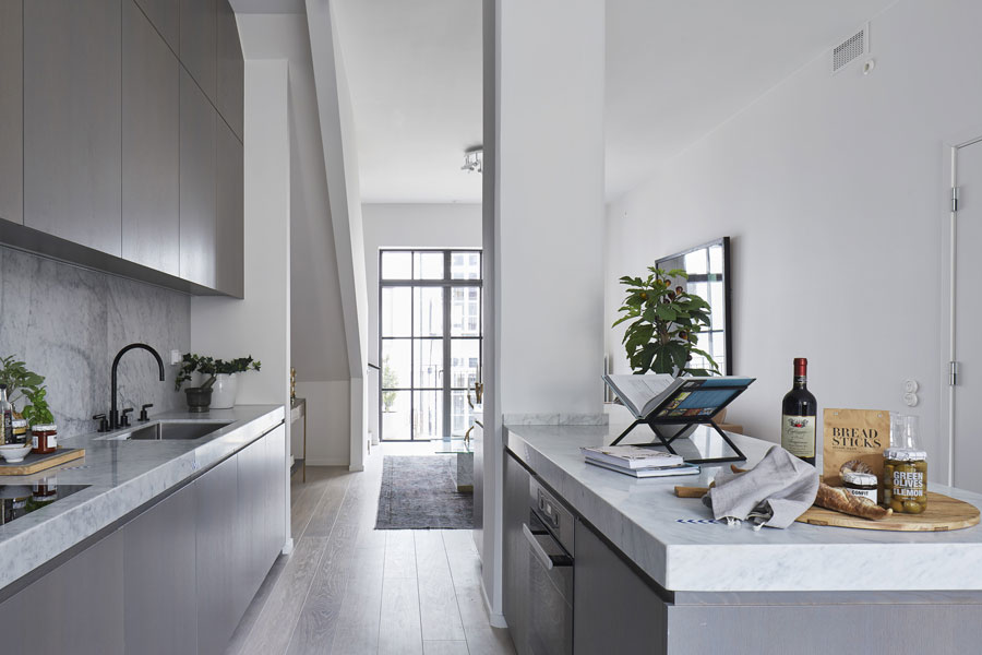 Inspirerend mooie open keuken met eiland Inspirerend mooie open keuken met eiland