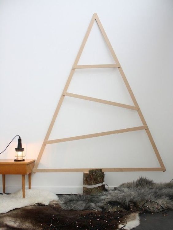 Kerstboom alternatief inspiratie