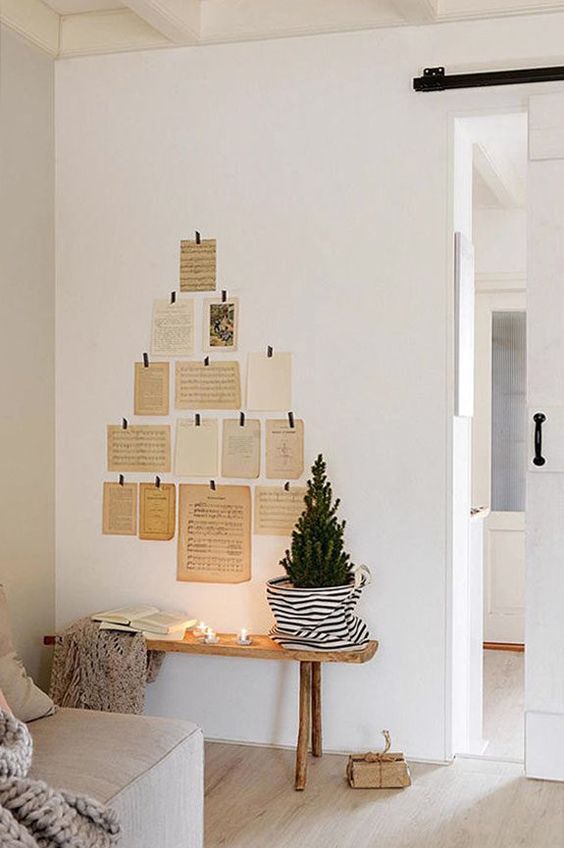 Kerstboom alternatief inspiratie