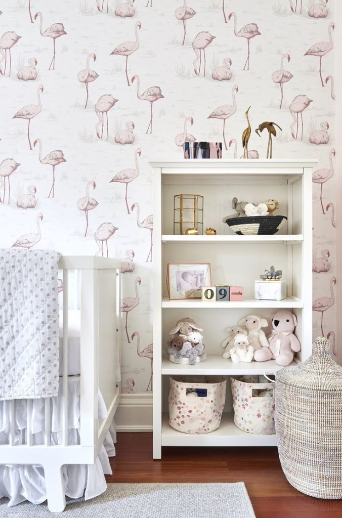 kinderkamer behang cole son flamingo kinderkamer behang cole son flamingo