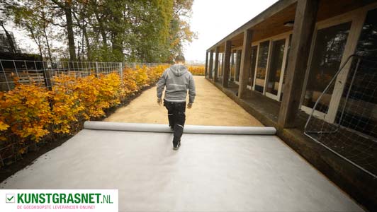 Kunstgras leggen Kunstgras leggen