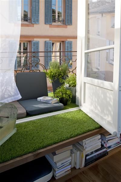 Ga voor groen: kunstgras op het balkon 