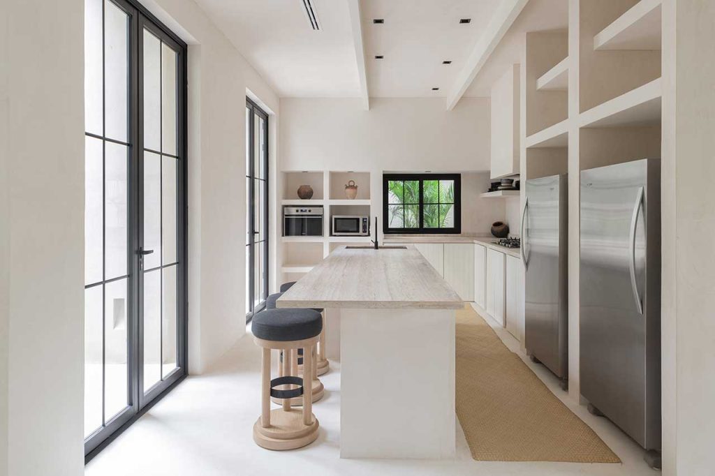 luxe sereniteit villa tulum mexico keuken