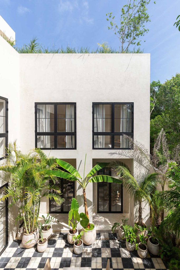 luxe sereniteit villa tulum mexico tuin planten