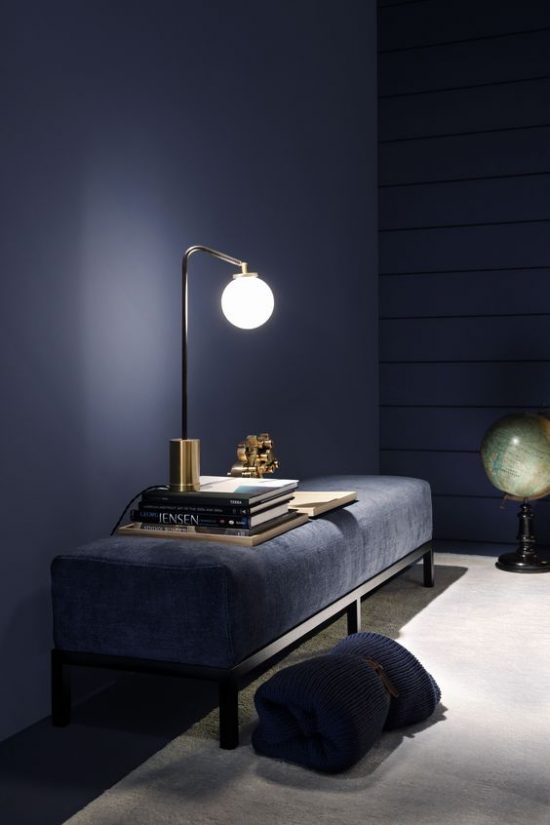 Meubels en muren in dezelfde kleur