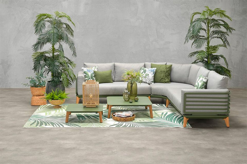 Haal nóg meer groen in je tuin met deze mosgroene aluminium tuinset van Garden Impressions. Haal nóg meer groen in je tuin met deze mosgroene aluminium tuinset van Garden Impressions.