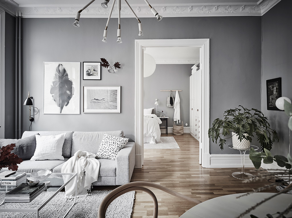 Mooi appartement met veel grijs Mooi appartement met veel grijs