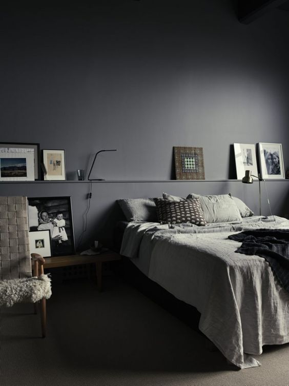 Muurtje achter het bed Muurtje achter het bed