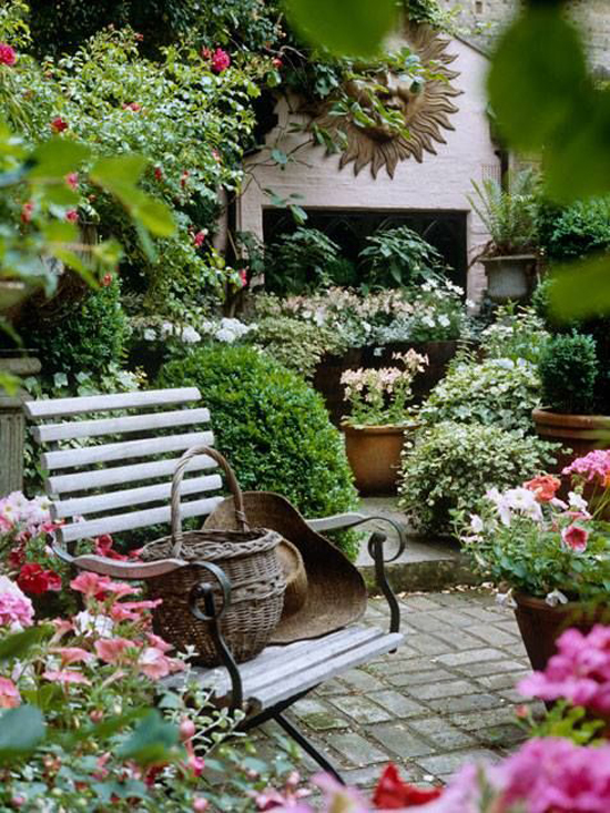 Romantische tuin ideeën