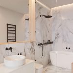ronde witte waskom