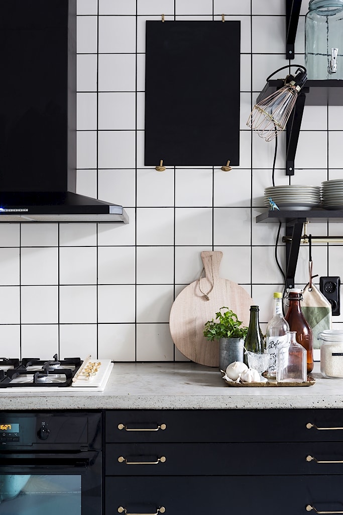 Scandinavisch appartement van Zweedse trouwfotograaf in een vintage industrieel tintje Scandinavisch appartement van Zweedse trouwfotograaf in een vintage industrieel tintje