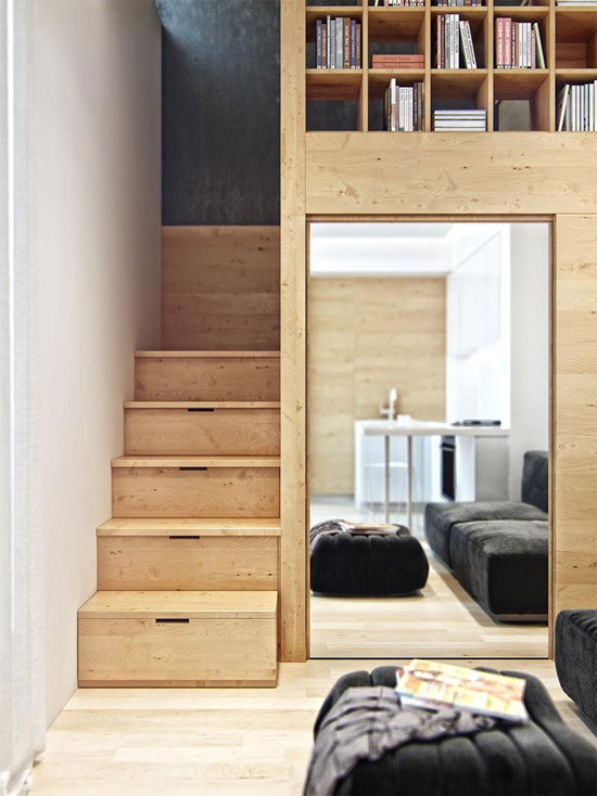 Slim ontworpen klein appartement Slim ontworpen klein appartement