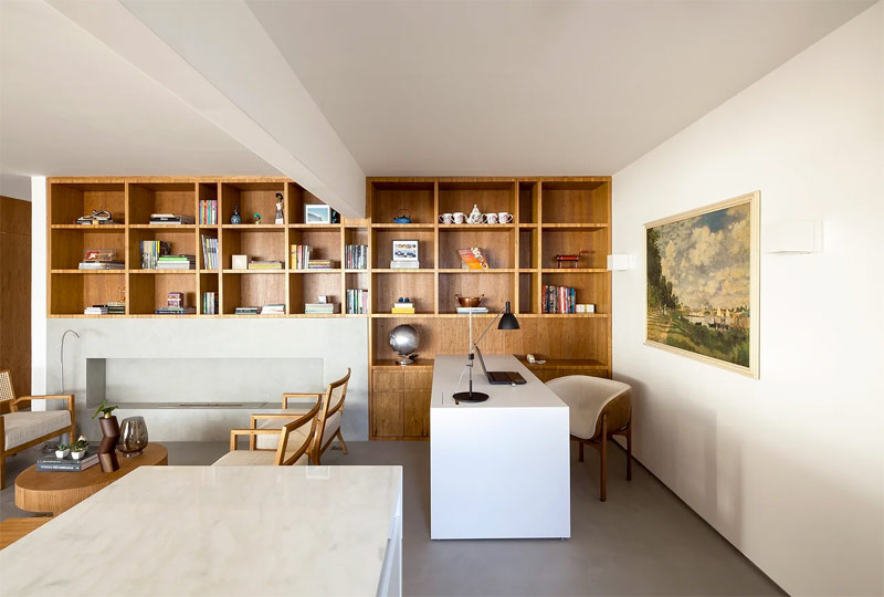 thuiskantoor woonkamer maatwerk boekenkast bureau thuiskantoor woonkamer maatwerk boekenkast bureau