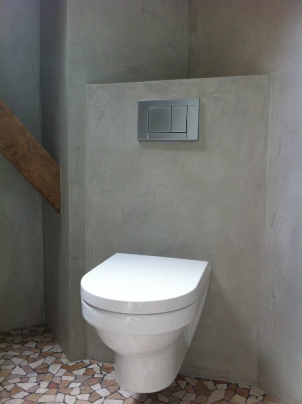 toilet inspiratie betonlook