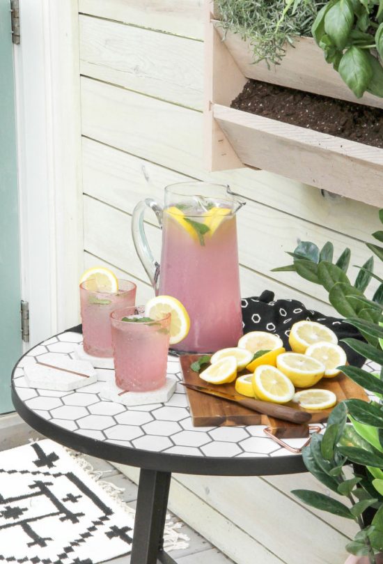 tuininspiratie eten en drinken