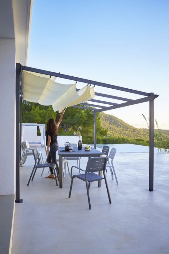 tuin overkapping idee