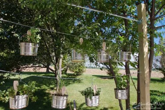 tuin idee versiering