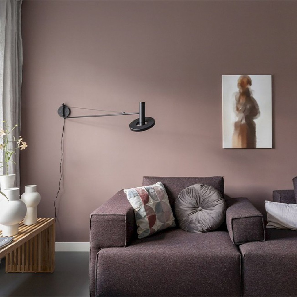 wandlamp met arm tonone