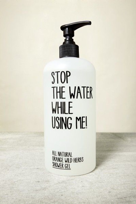 Water besparen