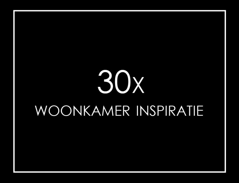 Woonkamer inspiratie